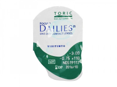 Focus Dailies Toric (90 lenses)