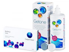 Biofinity Toric (3 lenses) + Gelone Solution 360 ml