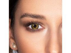 Gemstone Green contact lenses - natural effect - power - Air Optix (2 monthly coloured lenses)