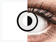 White Zombie contact lenses - power - ColourVue Crazy (2 coloured lenses)