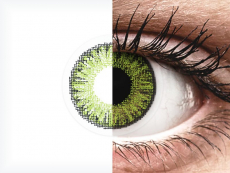 Fresh Green contact lenses - power - TopVue Color (10 daily coloured lenses)