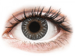 Grey contact lenses - power - TopVue Color (2 monthly coloured lenses)