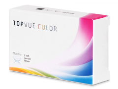 Blue True Sapphire contact lenses - power -TopVue Color (2 monthly coloured lenses)