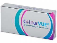 Honey Glamour contact lenses - power - ColourVue (2 coloured lenses)