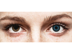 Blue Eyelush contact lenses - ColourVue (2 coloured lenses)