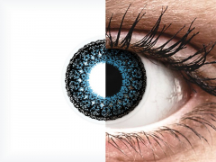 Blue Eyelush contact lenses - ColourVue (2 coloured lenses)