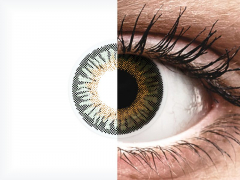 Green 3 Tones contact lenses - power - ColourVue (2 coloured lenses)