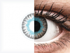 Blue Grey Fusion contact lenses - ColourVue (2 coloured lenses)