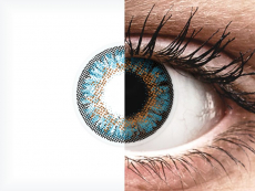 Blue One Day TruBlends contact lenses - ColourVue - Power (10 coloured lenses)
