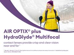 Air Optix plus HydraGlyde Multifocal (6 lenses)