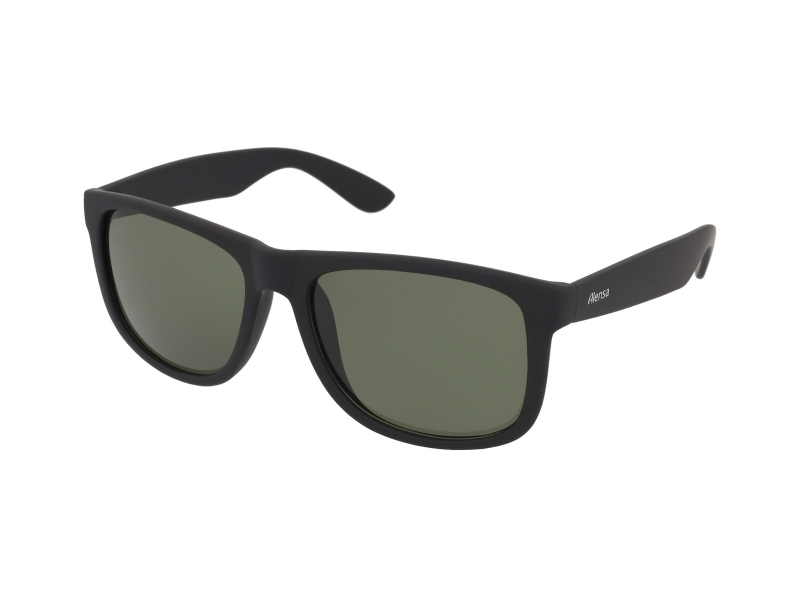 Sunglasses Alensa Sport Black Green | Alensa UK