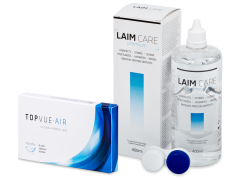 TopVue Air (6 lenses) + Laim Care Solution 400 ml