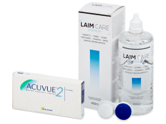 Acuvue 2 (6 lenses) + Laim Care Solution 400 ml