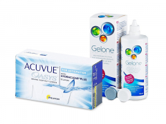 Acuvue Oasys for Astigmatism (12 lenses) + Gelone Solution 360 ml