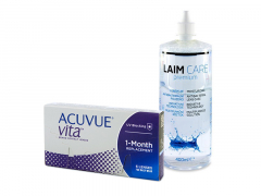 Acuvue Vita (6 lenses) + Laim-Care Solution 400 ml