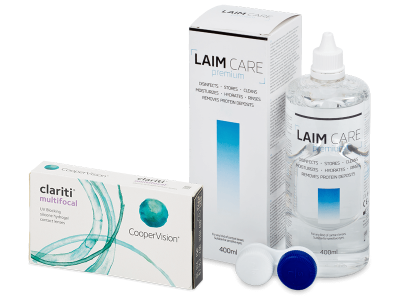 Clariti Multifocal (6 lenses) + Laim Care Solution 400 ml