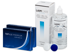 TopVue Premium (12 lenses) + Laim Care Solution 400 ml