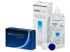 TopVue Premium (12 lenses) + Laim Care Solution 400 ml