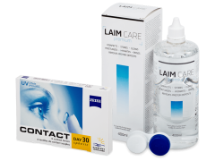 Carl Zeiss Contact Day 30 Spheric (6 lenses) + Laim Care Solution 400 ml