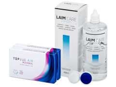 TopVue Air Multifocal (6 lenses) + Laim Care Solution 400 ml
