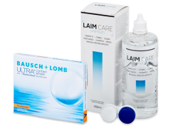 Bausch + Lomb ULTRA for Astigmatism (3 lenses) + Laim Care Solution 400 ml