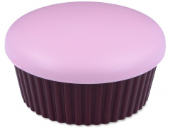 Lens Case with mirror Muffin - pink 