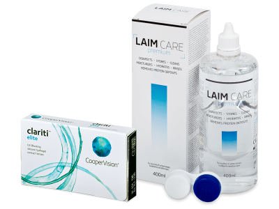 Clariti Elite (3 lenses) + Laim Care Solution 400 ml