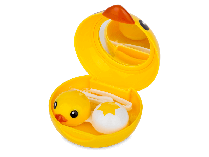 Lens Case with mirror Duck 