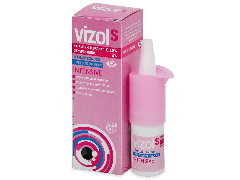 Vizol S Intensive eye drops 10 ml Alensa UK