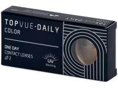 TopVue Daily Color - Honey - power (2 daily coloured lenses)