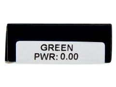 TopVue Daily Color - Green - plano (2 daily coloured lenses)