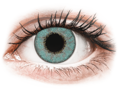 TopVue Daily Color - Turquoise - plano (2 daily coloured lenses)