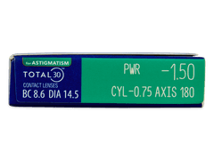 TOTAL30 for Astigmatism (3 lenses)