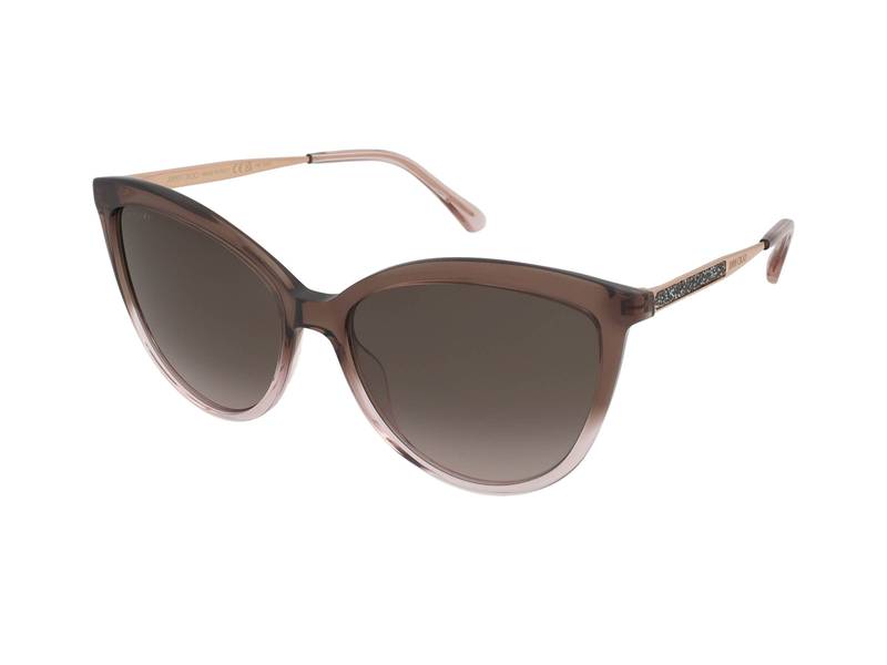 未使用 サングラス JIMMY CHOO べっ甲模様 belinda Amazon.com: JIMMY CHOO Grey Shaded Cat Eye Ladies Sunglasses