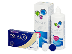 TOTAL30 Multifocal (3 lenses) + Gelone Solution 360 ml