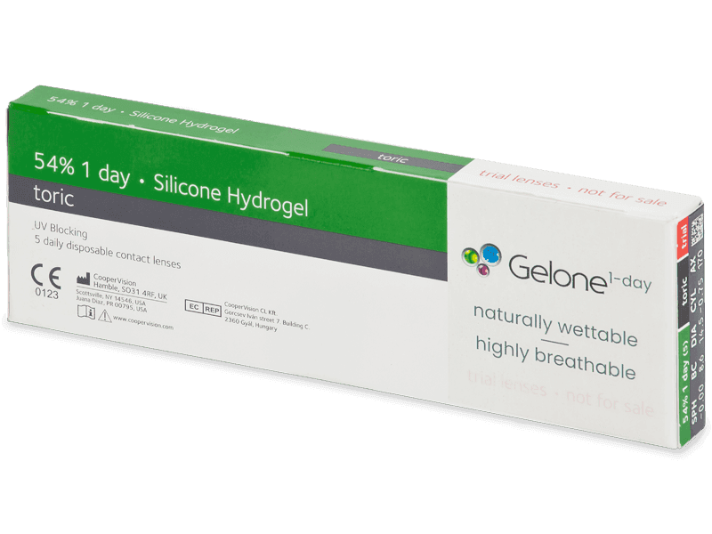 Gelone 1-day for Astigmatism (5 lenses) | Alensa UK