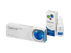 Gelone 1-day (30 lenses) + Gelone Eye Drops 10 ml